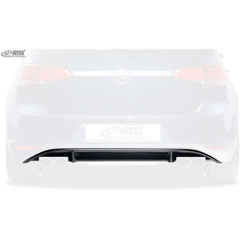 Achterskirt 'Diffusor'  Volkswagen Golf VII HB 3/5-deurs 2012- 'R-Look' excl. GTi/GTD (PUR)