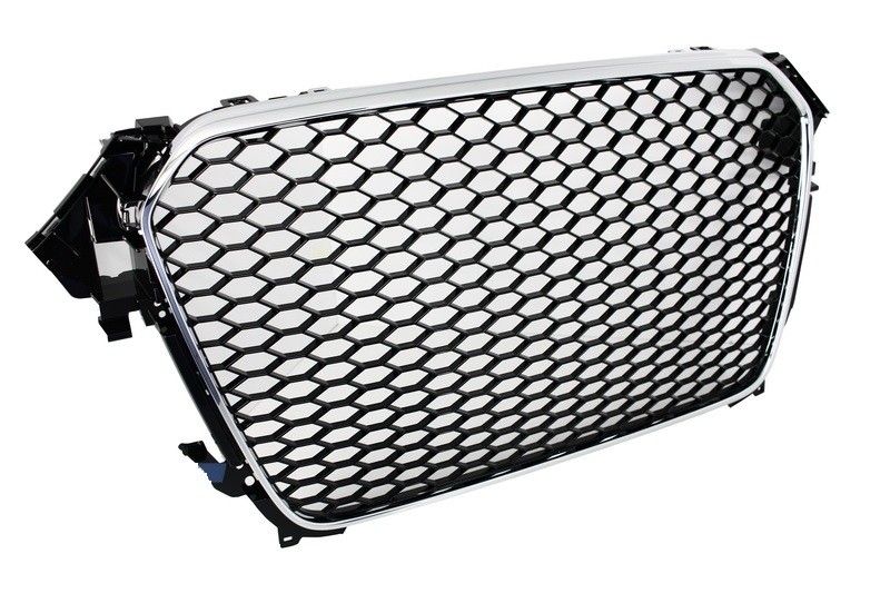 Grill Audi A4 B8 Facelift (2012-2015) RS Design Embleemloos