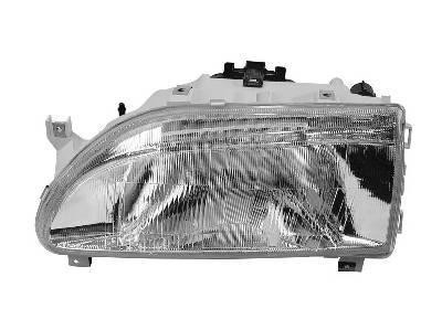 koplamp, H4, elektr verstelb, rechts, 05/1992-Renault R19, 1988-