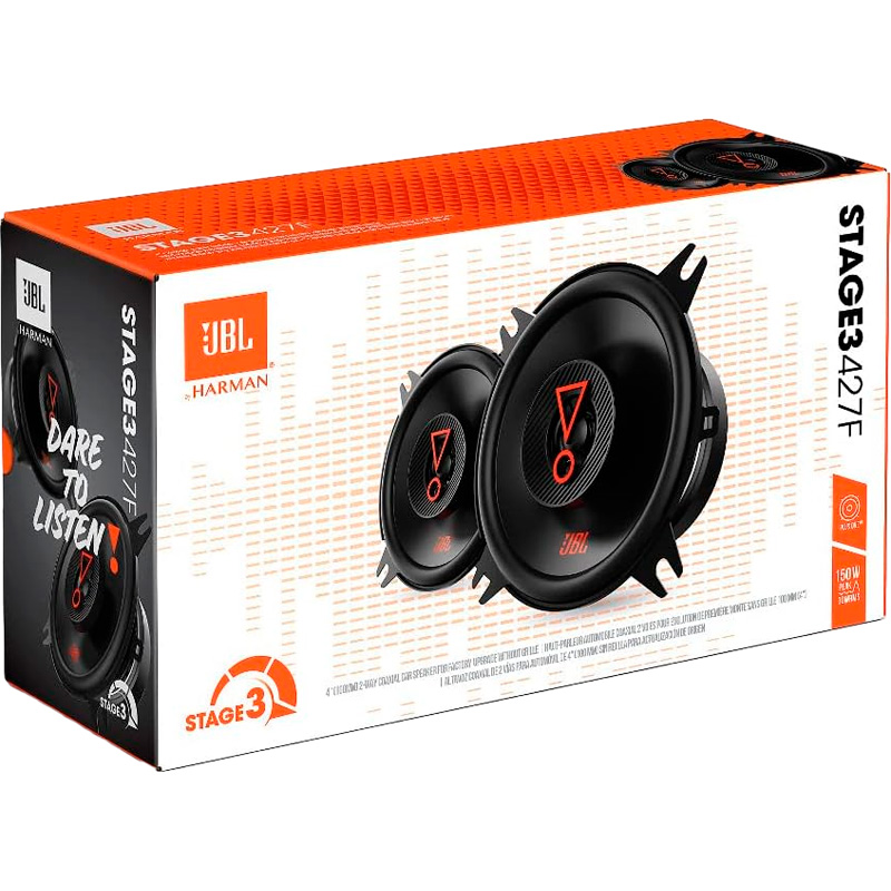 JBL Stage 3 427F 4.0'' (10cm) Speakerset (zonder grill)