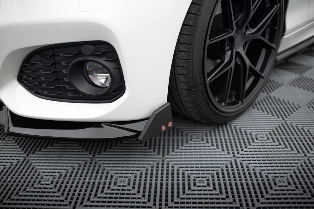 Voorspoiler V.5 + Flaps BMW 1 M-pack / M140i F20 Facelift