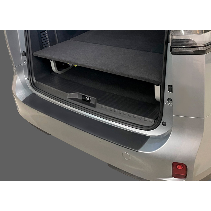 ABS Achterbumper beschermlijst  Volkswagen ID.Buzz 2022- (Achterklep & Achterdeuren) - Zwart