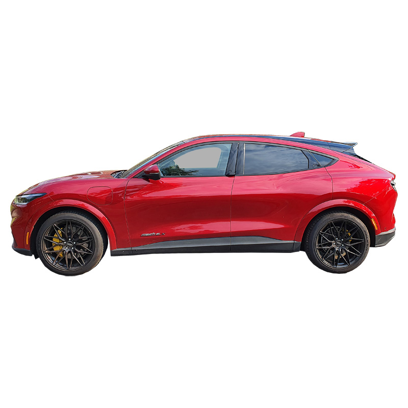 Dakspoiler  Ford Mustang Mach-E 2020- 'M4' (Glanzend Zwart ABS)