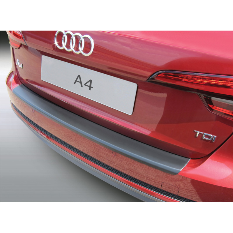 ABS Achterbumper beschermlijst  Audi A4 Avant Allroad 10/2015-9/2018 Zwart