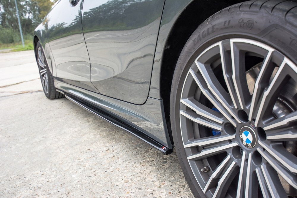 Zijskirts Diffusor BMW 3 Serie G20 M-Pakket Gloss Black