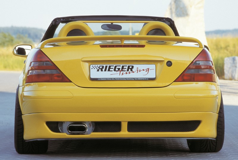 Achterbumper Diffusor Mercedes SLK tot model 00 Rieger