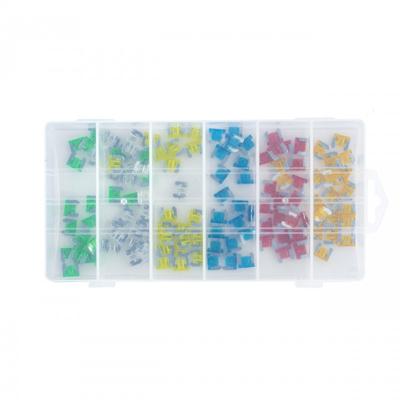 EPFUSE04 CAR FUSE SET MICRO 120 PCS
