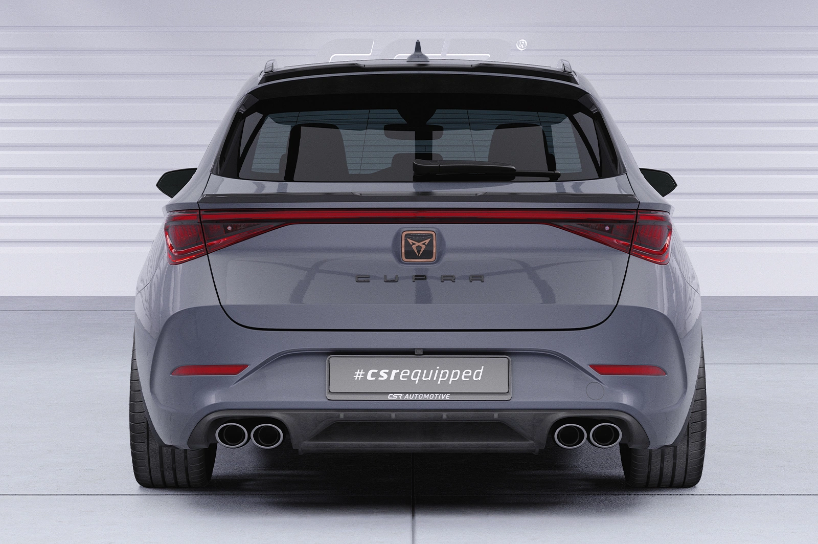 Achterspoiler Seat / Cupra Leon 4 (Typ KL) ST glans zwart