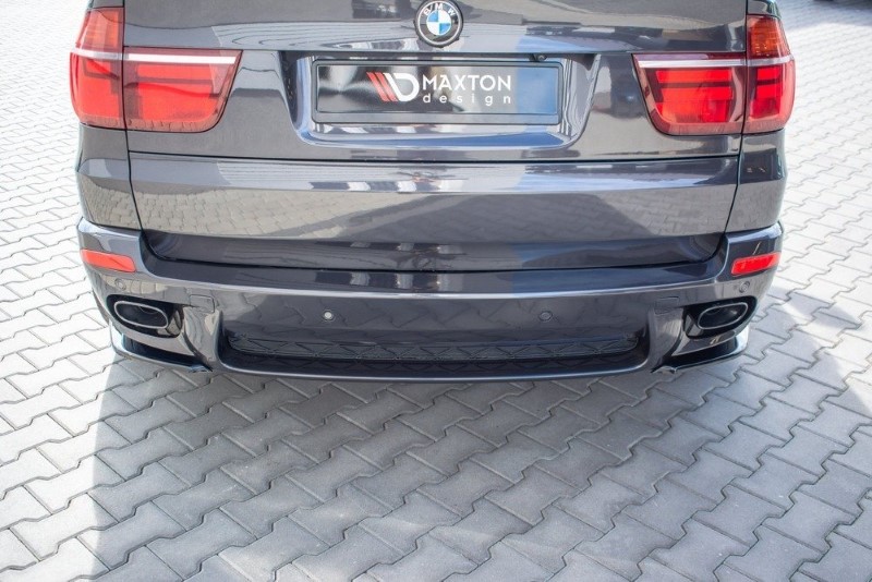 Achterzij Spoilers BMW X5 E70 Facelift M-Pack Glanzend Zwart