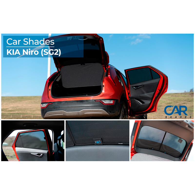 Set Car Shades  Kia Niro II 2022- (4-delig)