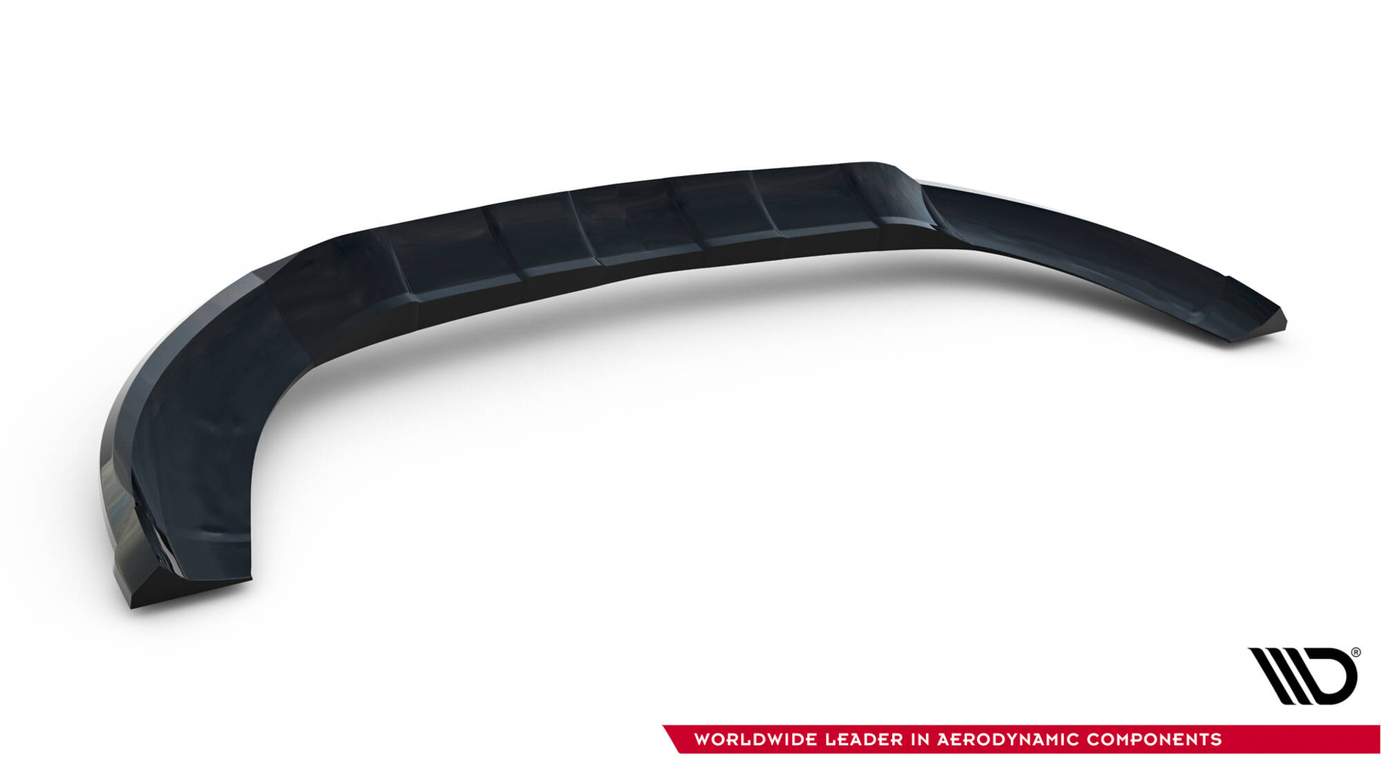 Voorspoiler Mercedes-Benz GLA 45 AMG Off-roader X156 Maxton Glanzend zwart