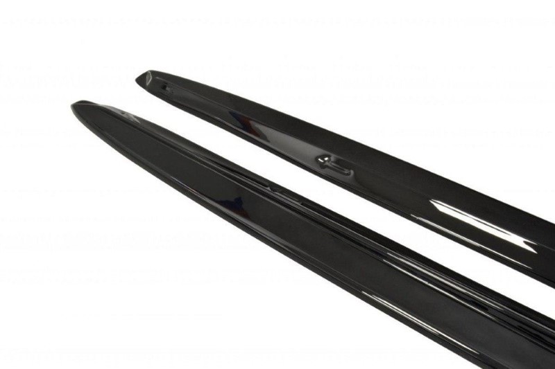 Zijskirts Diffusers Audi S4 B5 Glanzend Zwart
