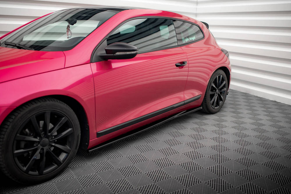 Zijskirts Volkswagen Scirocco Maxton Glans Zwart