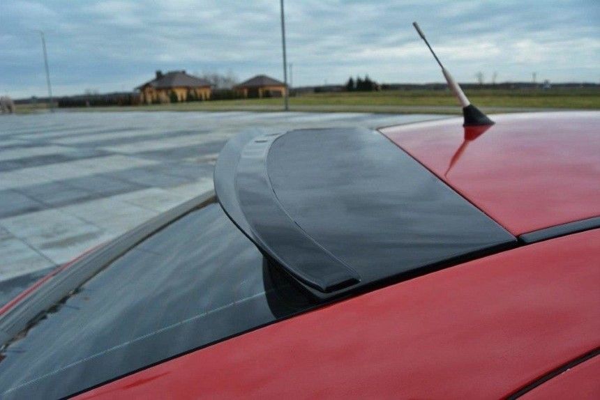 Spoiler uitbreiding Seat Leon Cupra 1M Maxton Design glans zwart