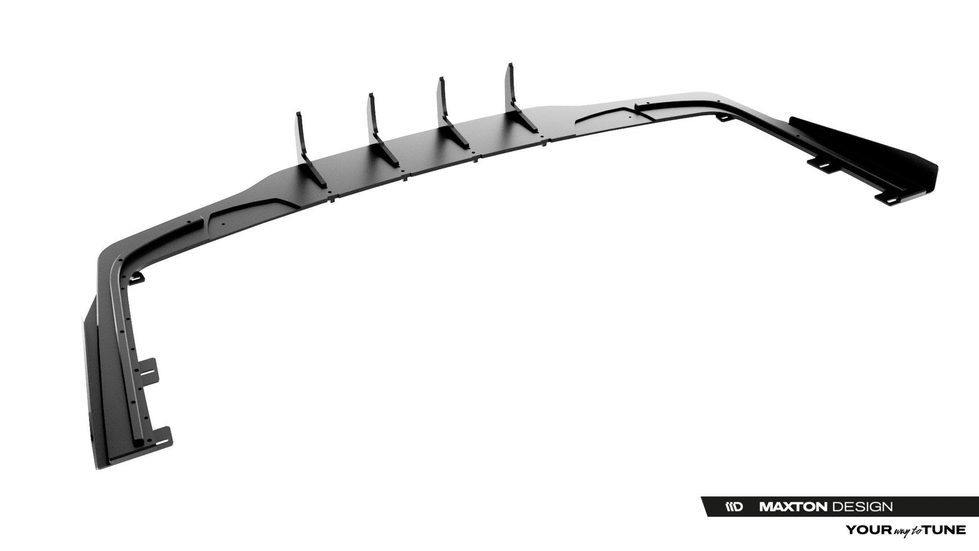 Street Pro Achterdiffuser + Flaps Mercedes-AMG CLE 53 Aero C236 2023 – Maxton Design