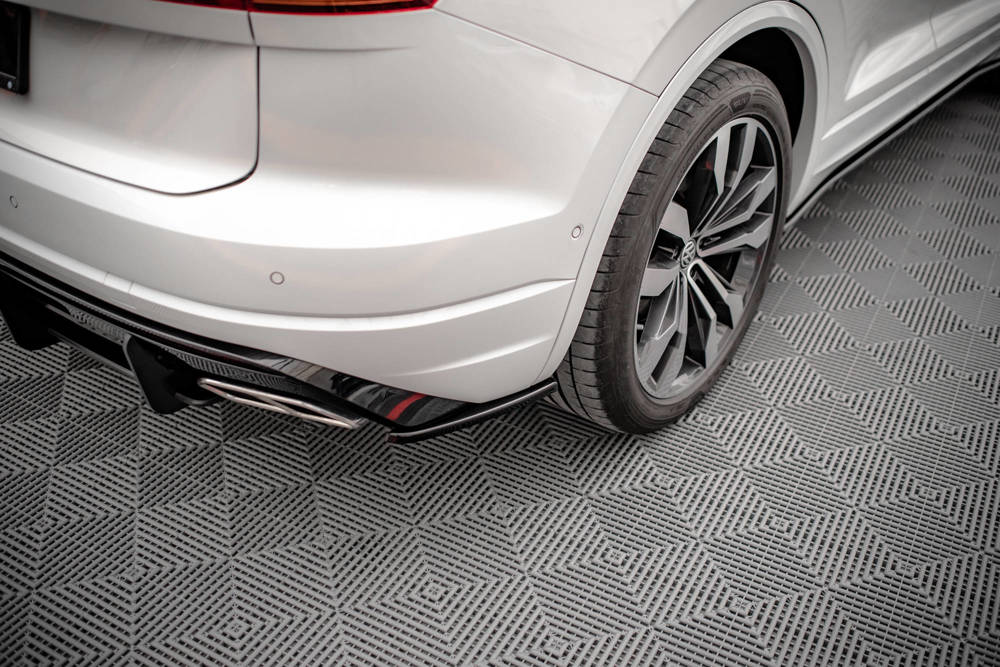Zijdiffusers Volkswagen Touareg MK3 R-Line Maxton Glans Zwart
