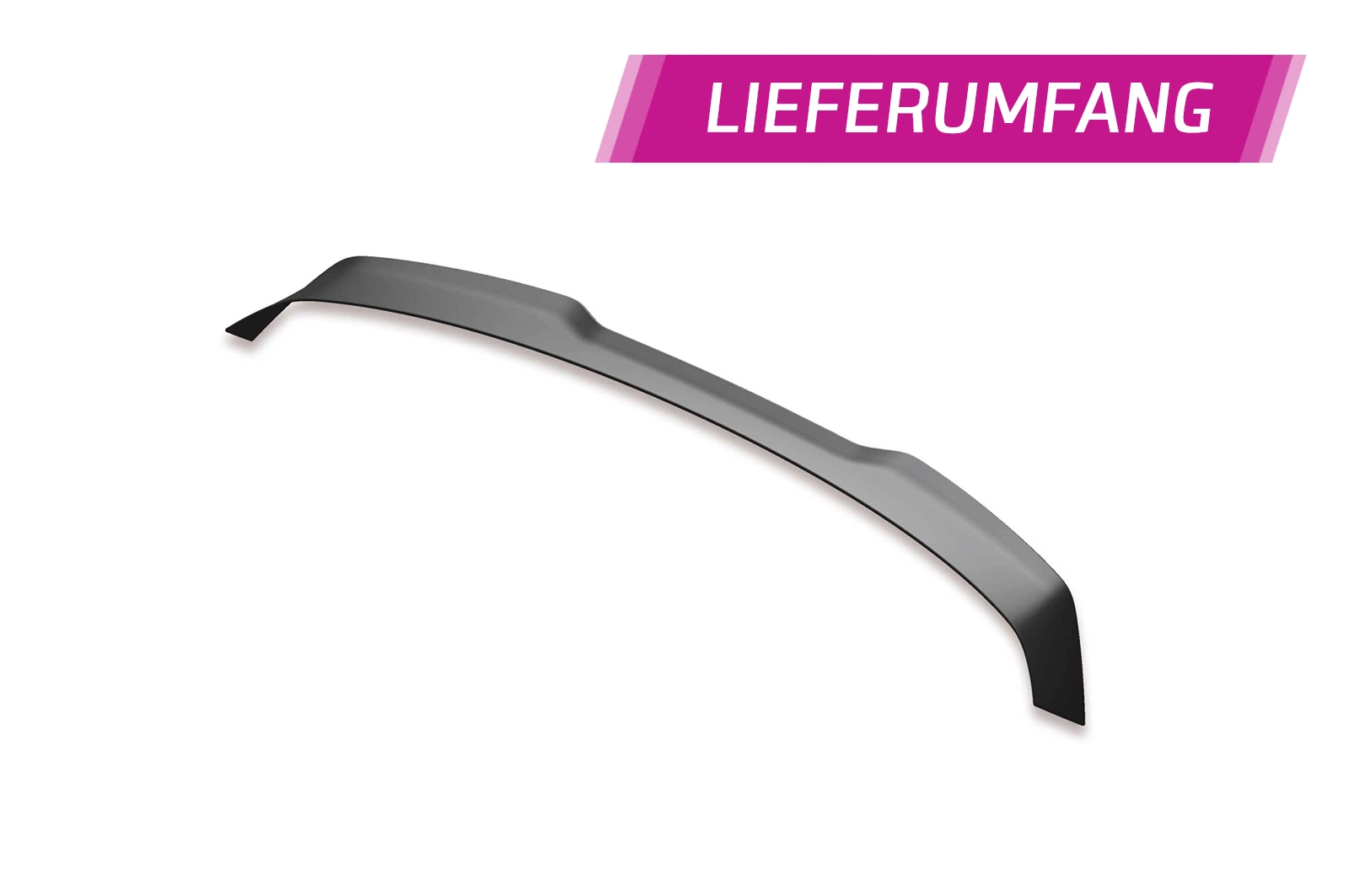 Achterspoiler VW Polo VI 2G (AW) GTI / R-Line – Glans Zwart