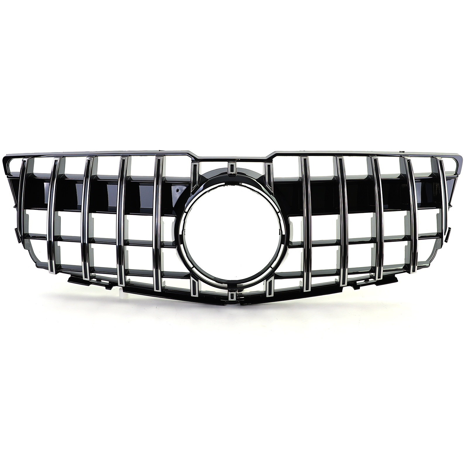 Grill Mercedes Benz GLK-Class X204 (2008-2012) Zwart Chroom