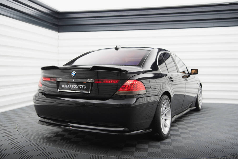 Diffuser BMW 7 Serie E65 Maxton Glans Zwart