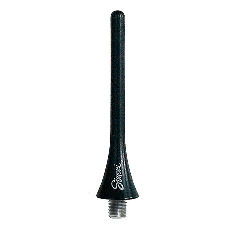 Simoni Racing Aluminium Antenne 8V Micro - Zwart - Lengte 6,3cm