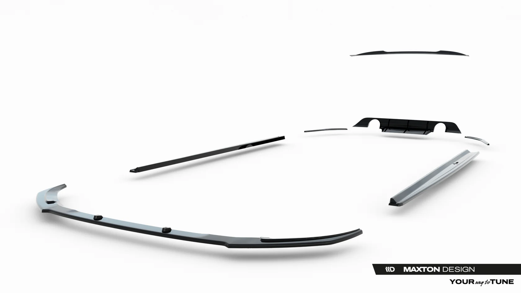 Bodykit Jaguar XE R-Dynamic X760 FL Maxton Glans Zwart