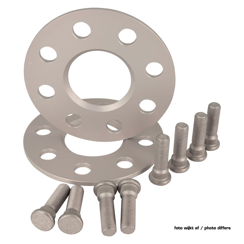 H&R DRS-MZ-Systeem Spoorverbreders 15mm per as - Steekmaat 5x114,3 - Naaf 67,1mm - Boutmaat M12x1,5 -   Mazda
