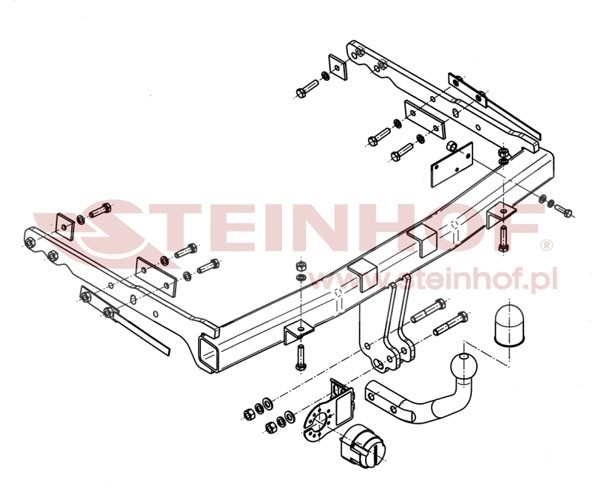 Trekhaak Ford Galaxy 2006-....