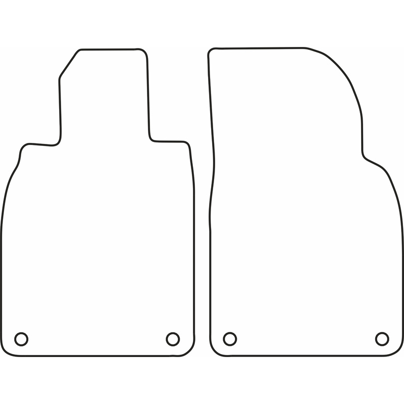Automatten Velours  Porsche 718 Boxster (982) & 718 Cayman (982) 2016-
