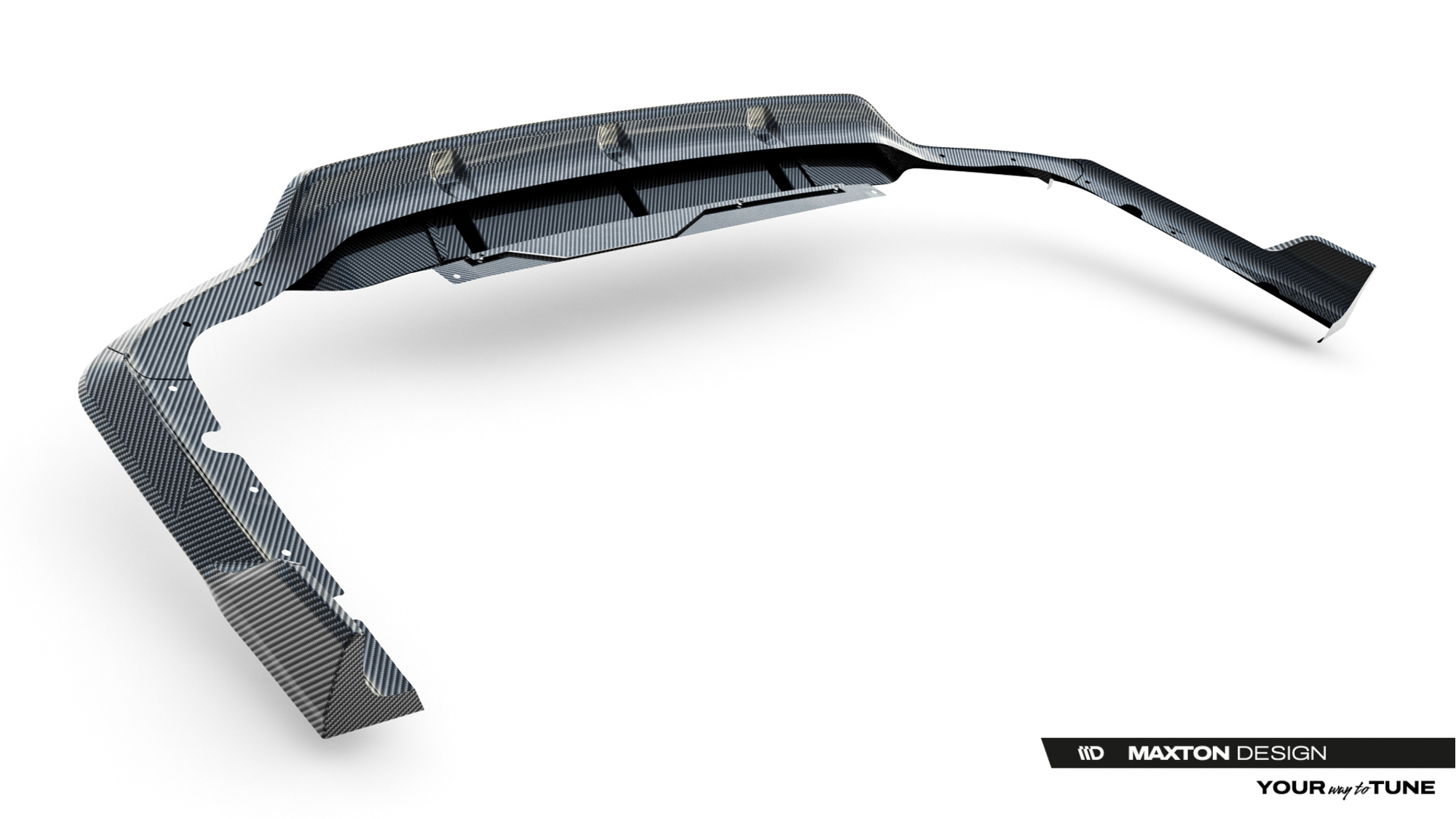 Prepreg Carbon Fiber Achterdiffuser BMW X7 M-Pack G07 / G07 Facelift (Met Trekhaak) – Maxton Design