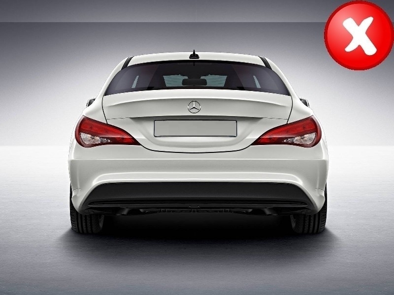 Diffusor Mercedes CLA W117 CLA 2013-.. Sport Pack