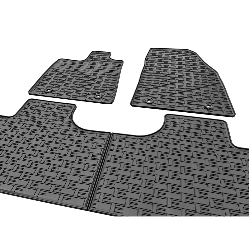 CIKCAR Rubber matten  MG S6 (EV) 2025- (3-delig + montagesysteem)