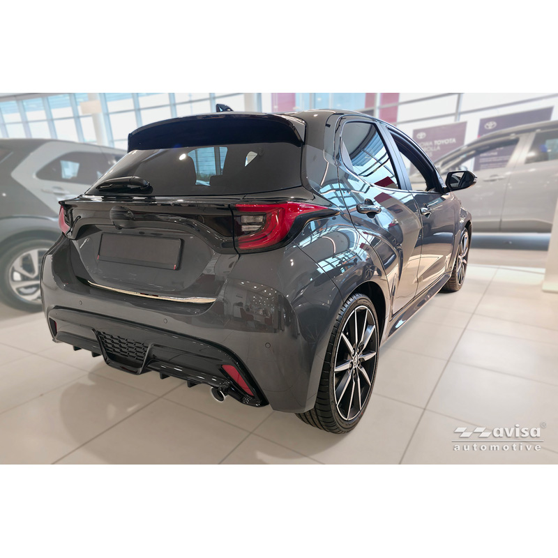 Avisa Chroom RVS Kofferbak Sierlijst  Toyota Yaris (P21) 2020-2024 & Facelift 2024-