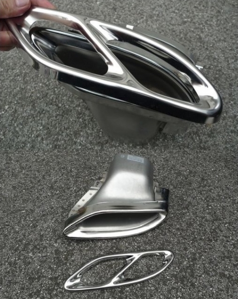 Sierstukken 43 AMG look Mercedes C W205 E W212 GLE W166 GLC W253