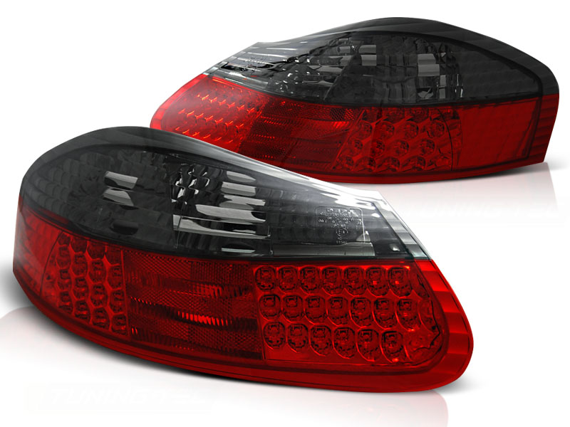 Achterlichten LED Porsche Boxster (986) 1996-2004 Rood/Smoke