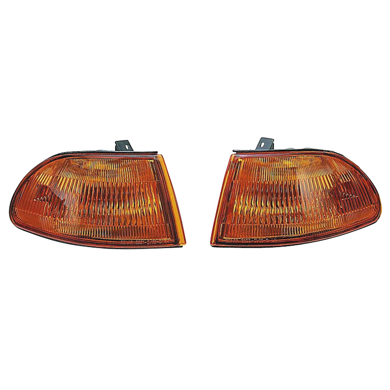 Set Frontknipperlichten  Honda Civic 2/3-deurs 1992-1995 - Amber