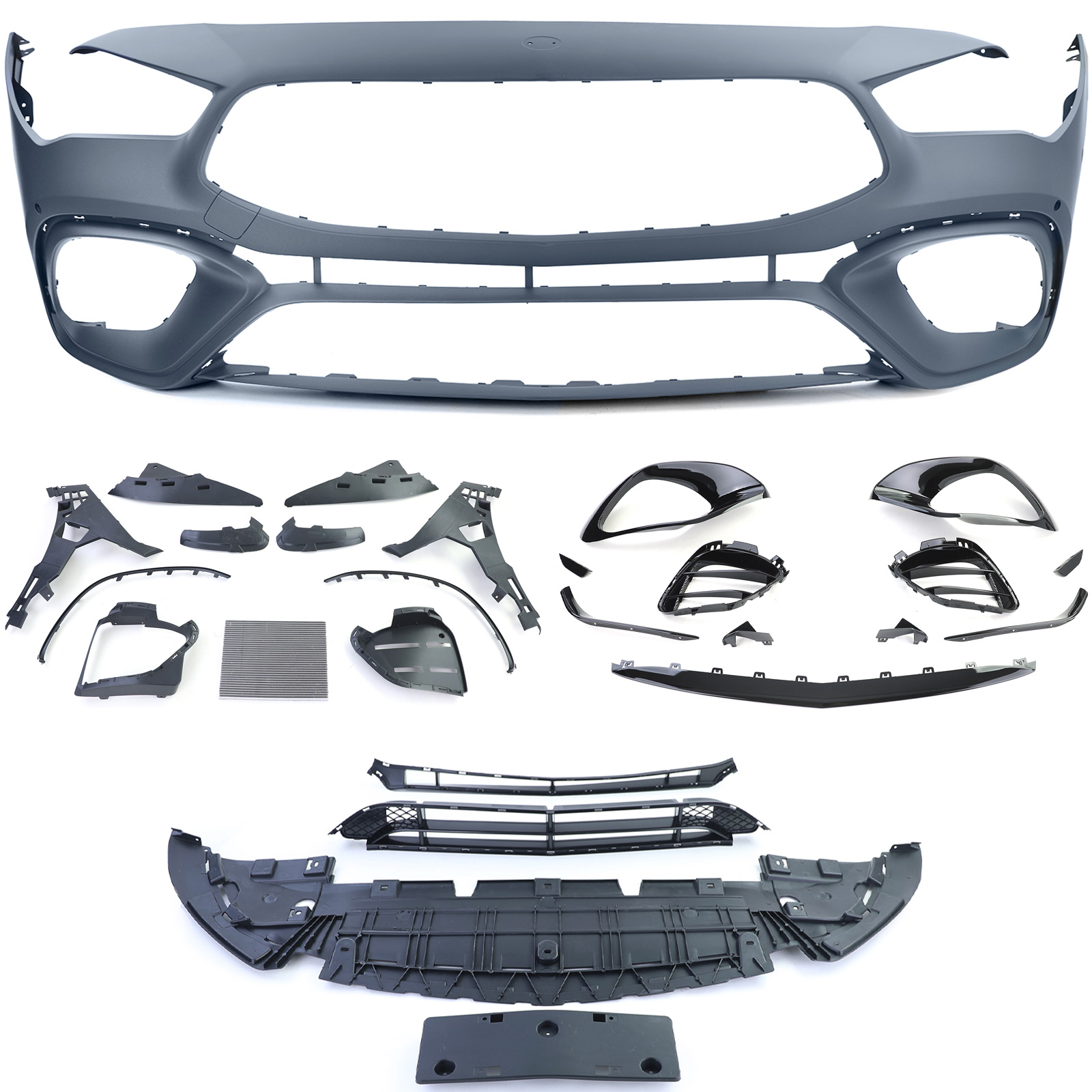 Voorbumper Mercedes CLA C118 X118 CLA45 Design