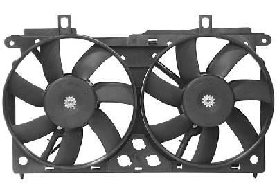 ventilator, dubbel, VTS Citroen Saxo, 1996-2003
