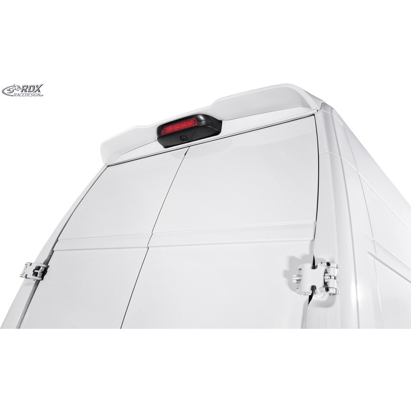 RDX Racedesign Dakspoiler  Citroën Jumper 2006- / Fiat Ducato 2006- / Peugeot Boxer 2006-  / RAM ProMaster 2014- / Opel Movano 2021- / Toyota Proace Max 2024- (H3) (PU)