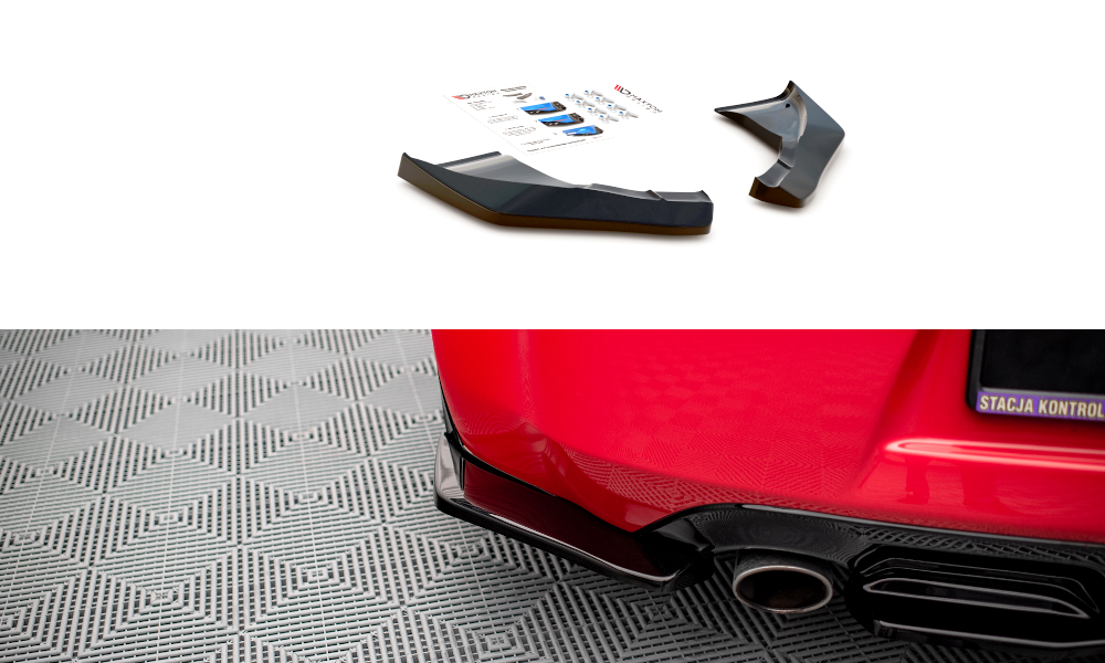 Zijdiffuser Nissan 370Z Maxton Glans Zwart