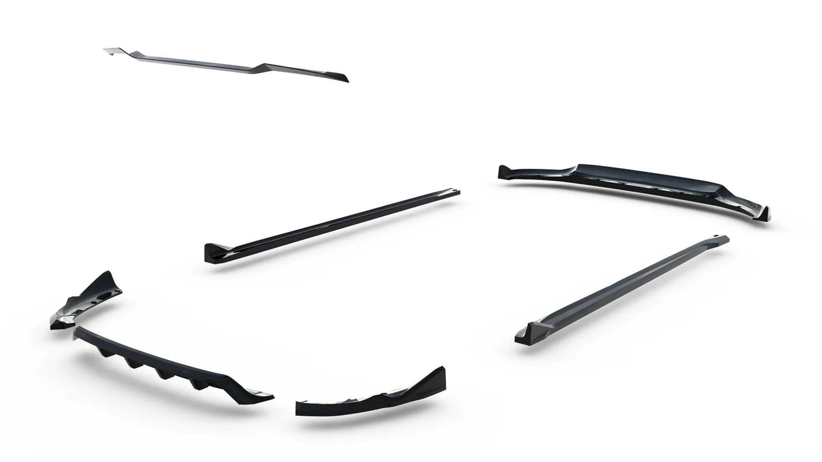 Bodykit BMW X3 G01 Glans Zwart