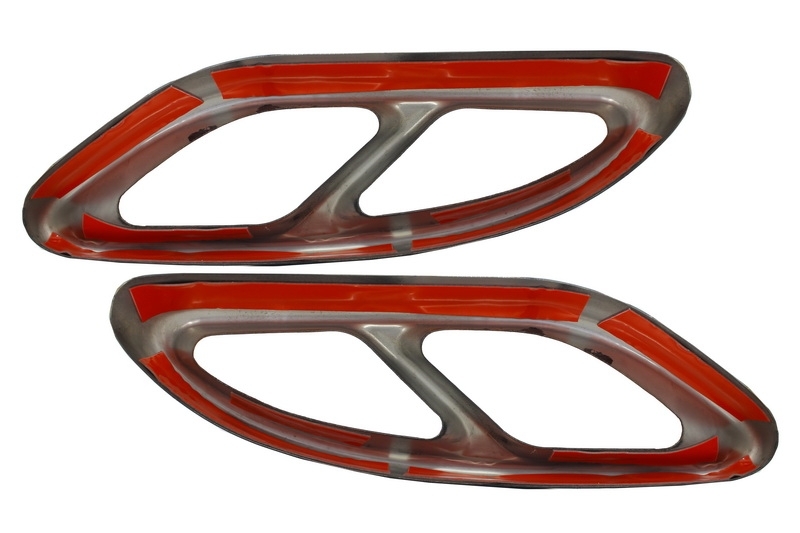Sierstukken Zwart 43 AMG look Mercedes C W205 E W212 GLE W166 GLC W253