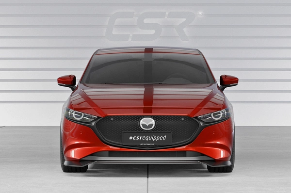 Voorspoiler Mazda 3 (Typ BP) Glans Zwart (2019–)