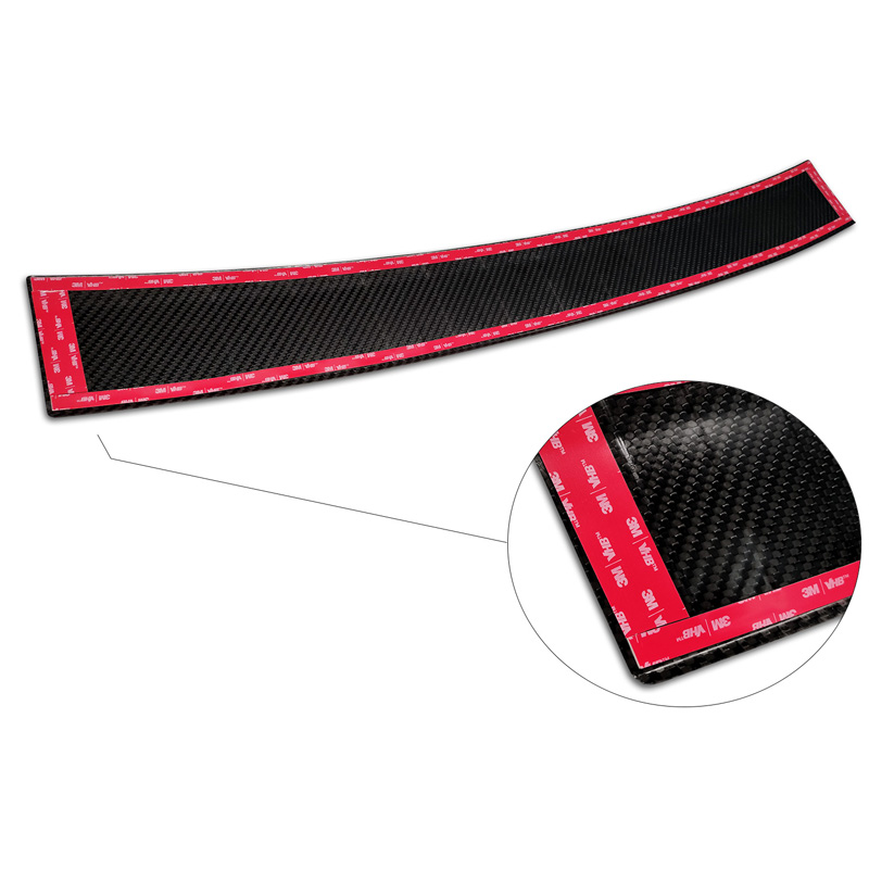 Echt 3D Carbon Achterbumperprotector  Peugeot Traveller 2016- 'Ribs'