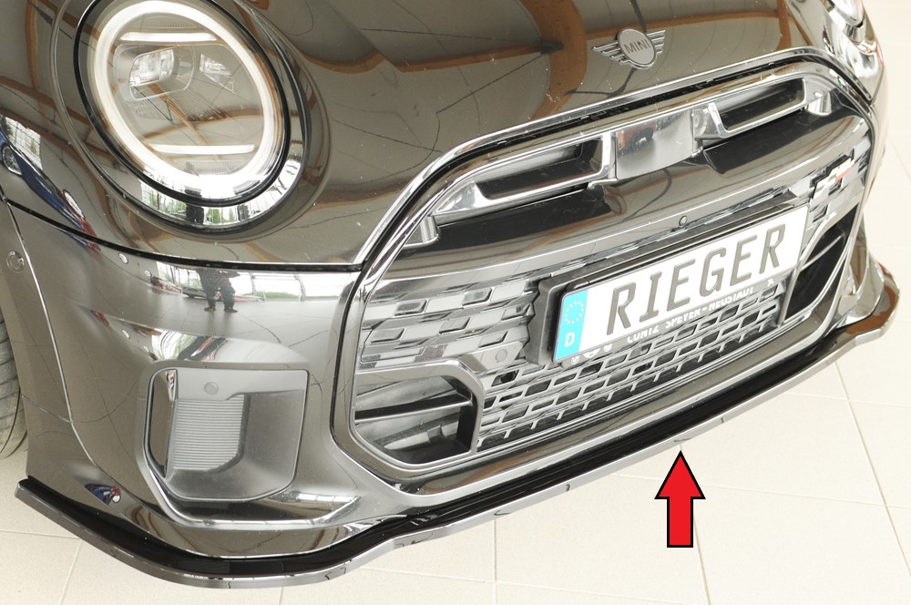 Voorspoiler Mini Cooper FM6 – 03.2024 glans zwart