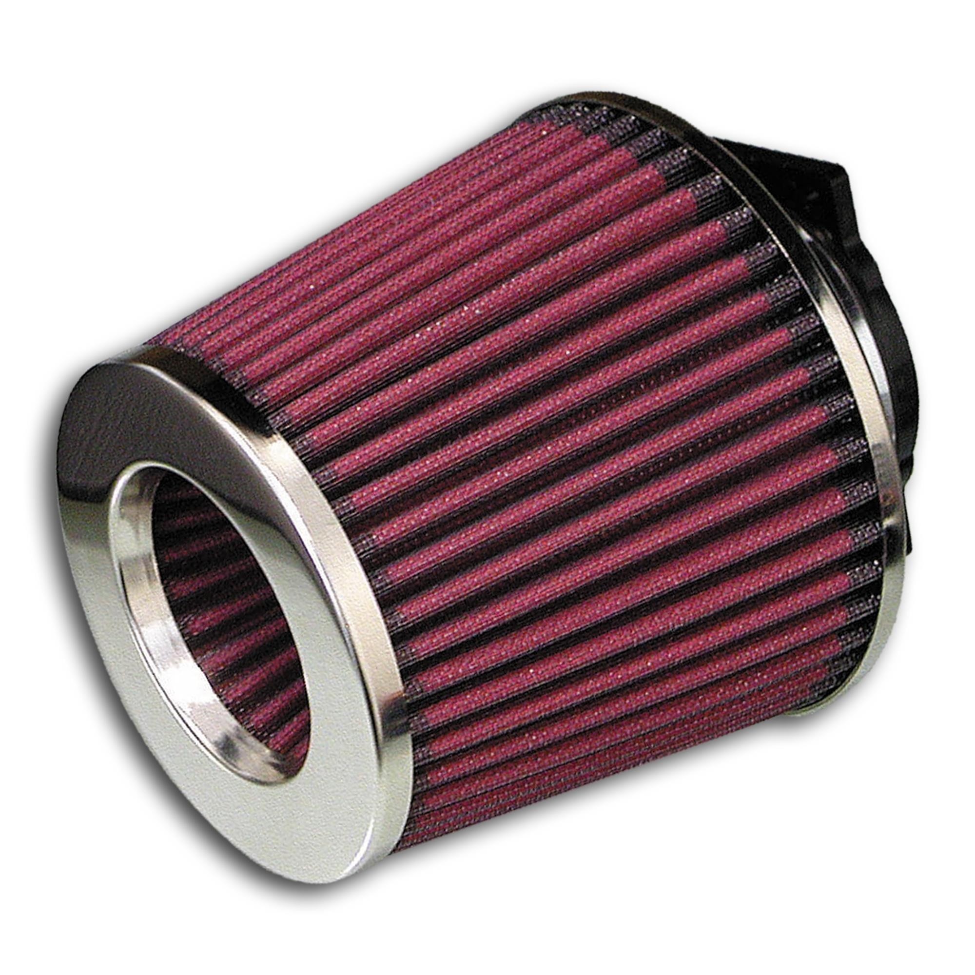 Luchtfilter Universeel inclusief Air intake buis Aluminium zwart