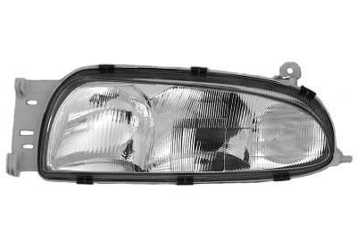 koplamp, Bosch, H1+H7, elektr verstelb, rechts Ford Fiësta, 1995