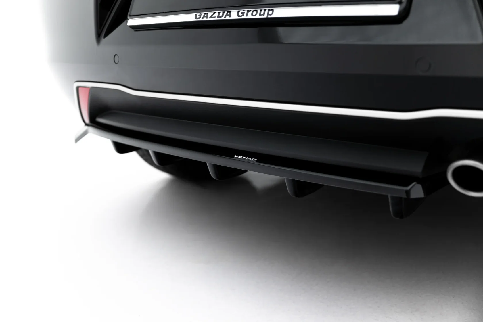 Diffuser Alfa Romeo Junior Mk1 Maxton Glans Zwart