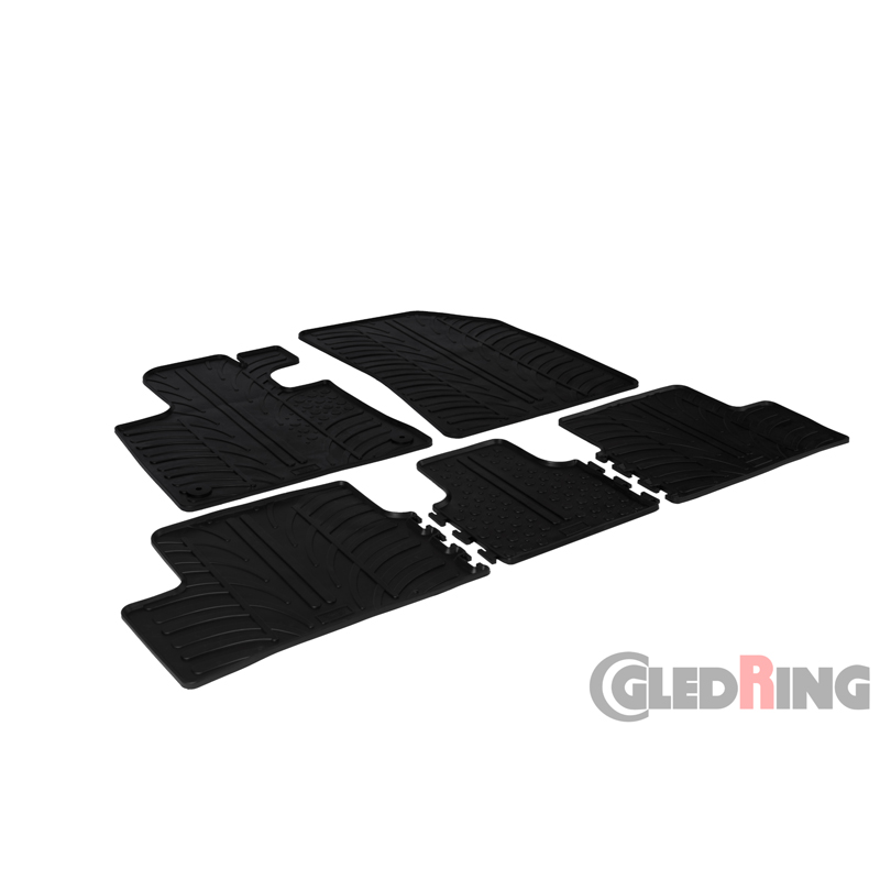 Rubbermatten  Citroen C4 Picasso 2013- & C4 Spacetourer 2018- (T profiel 5-delig)