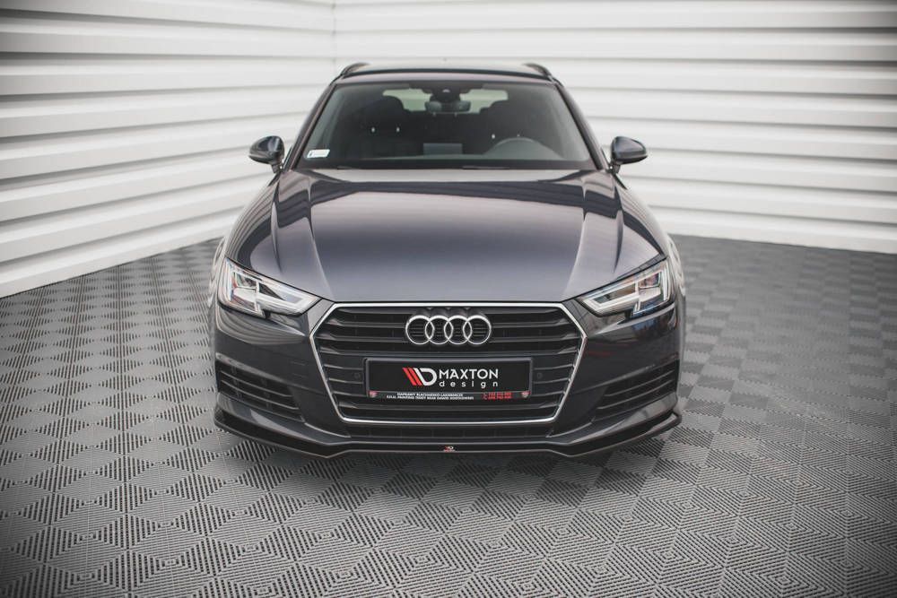 Front Splitter V2 Audi A4 B9 Avant Maxton