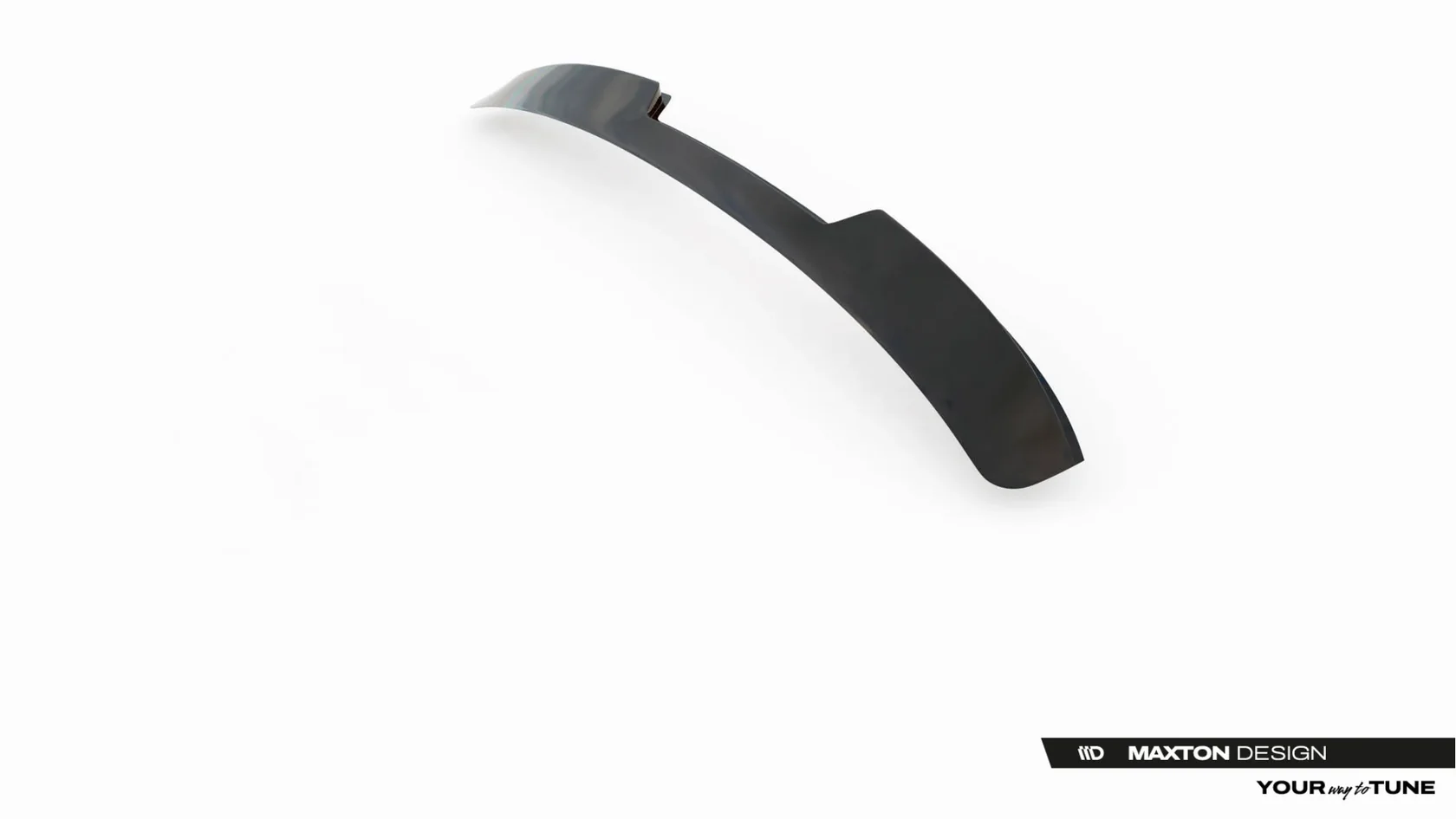 Spoiler Cap Audi A3 Sedan 8Y Facelift Maxton Glanzend zwart